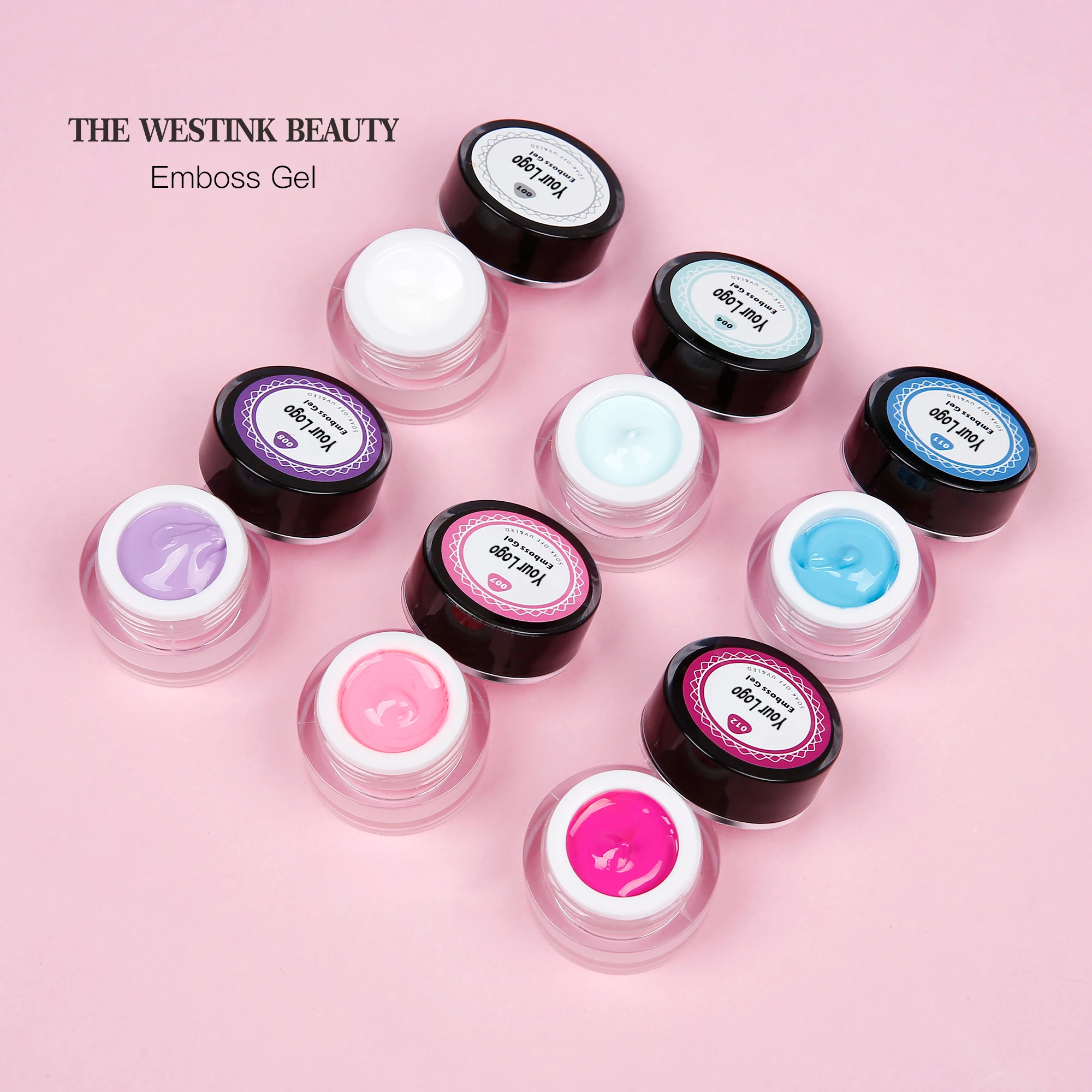 westink beauty Rapid molding 8ml  carving gel 3d emboss gel for nails