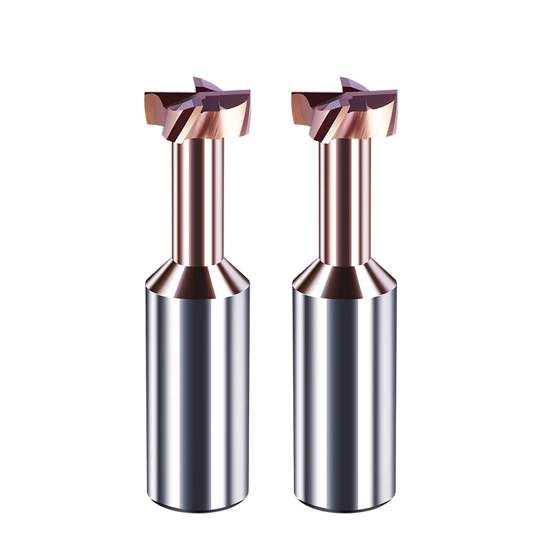 Carbide End Mill T Slot Milling Cutter CNC Cutting Tools Router Bit Router For Steel End Milling