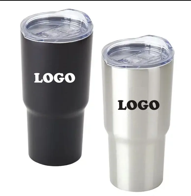 20oz 30oz Double Wall Insulated Stainless Steel Cup,Vacuum Stainless Steel Mug With Lid,Stainless Steel Car Tumbler Camping Mug