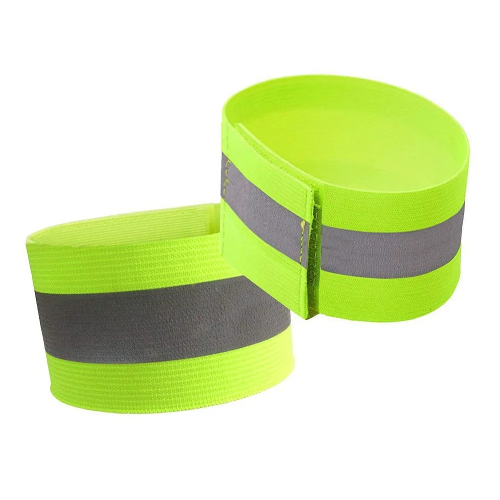 High Light Fluorescent Reflective band Soft Reflective Strip Elastic Band