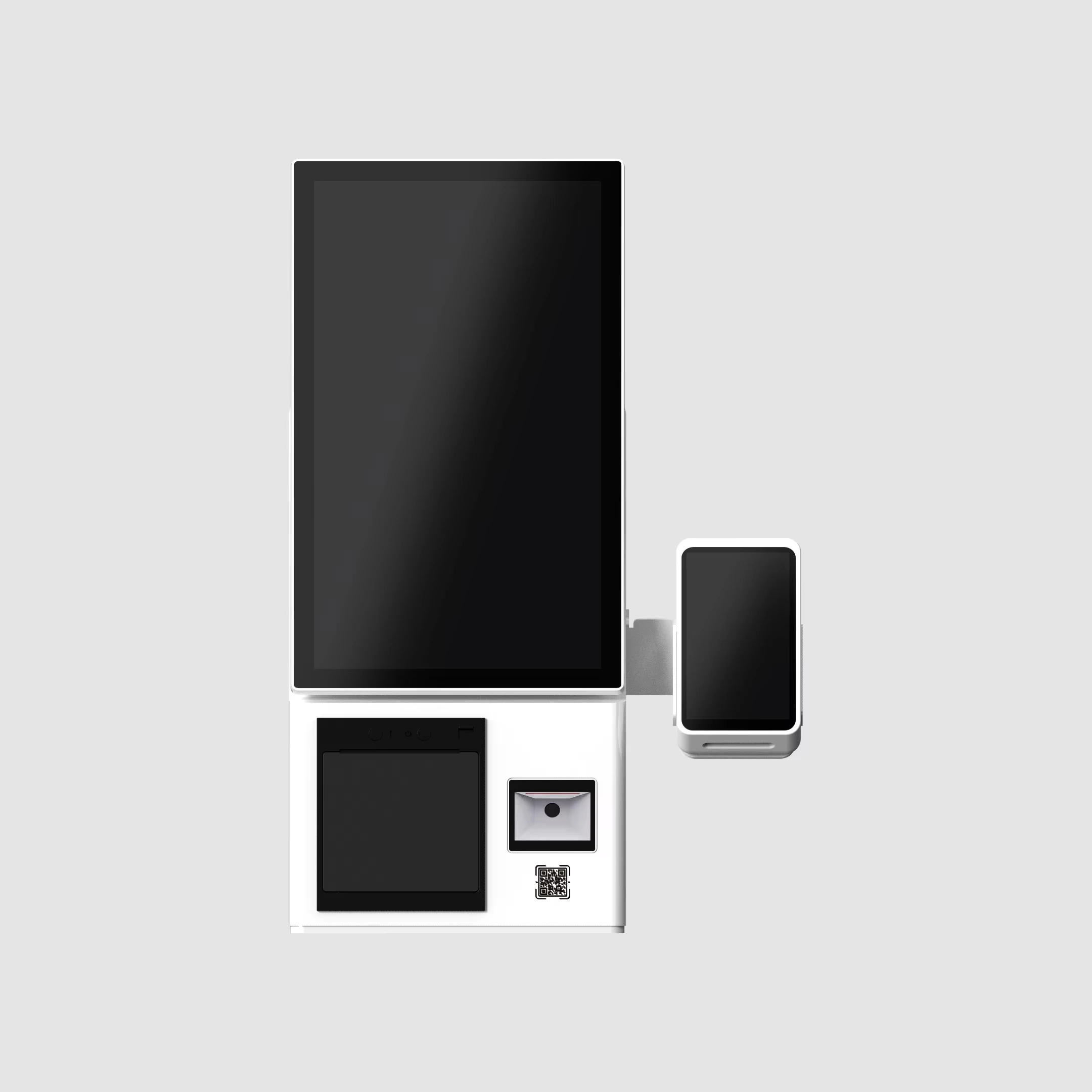 desktop touch screen self service kiosk self ordering kiosk for restaurant switch between horizontal and vertical screens