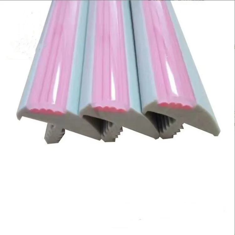 Two-color plastic edge strip student desk four-side protection strip