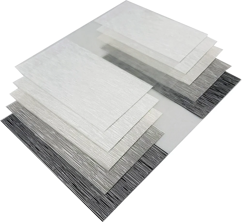 Double-layer light-breathable simple zebra blind fabric