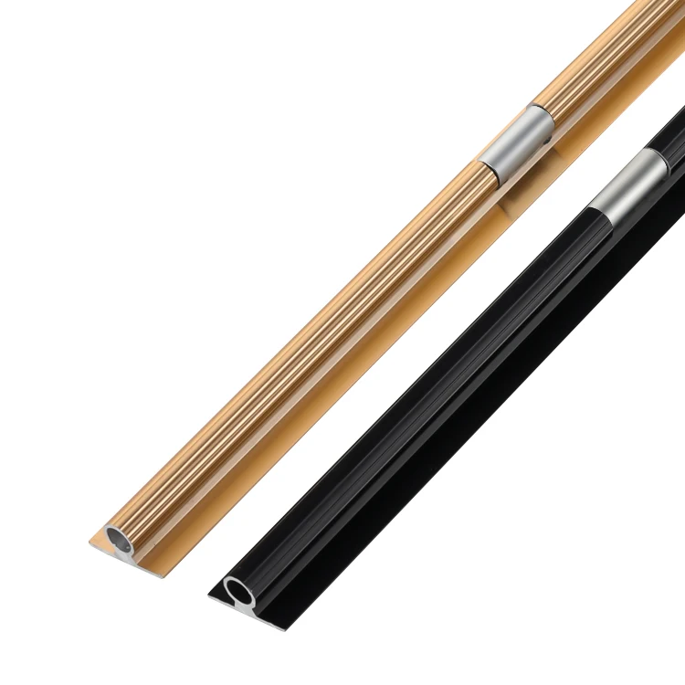 Metal Door Plate Corrector Black Gold  Hidden Adjustable Cabinet Wardrobe door straightener