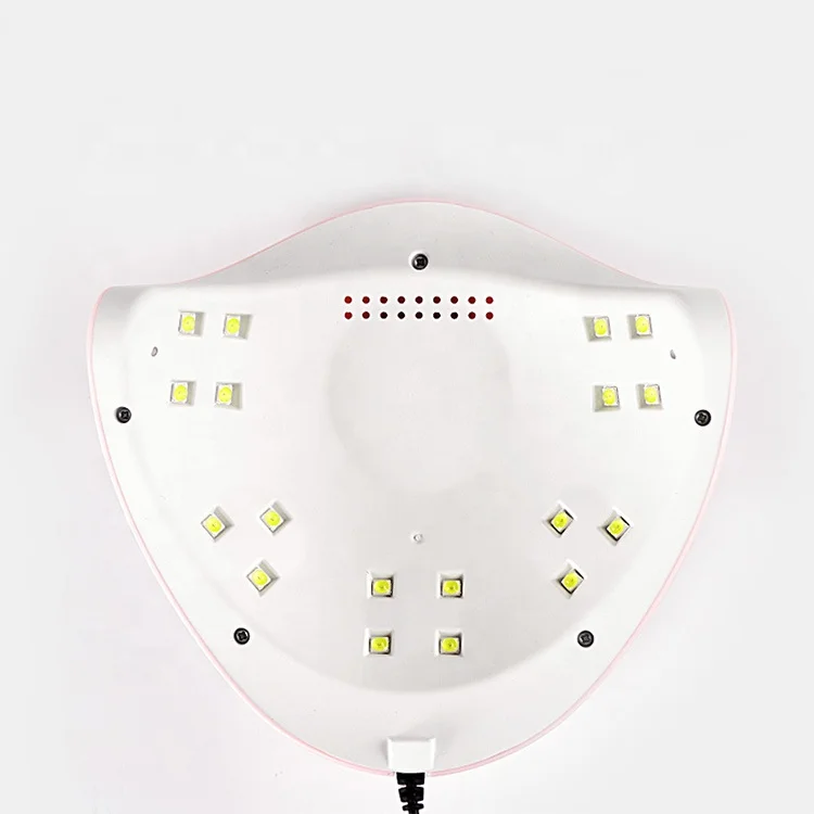 Светодиодная УФ-лампа для ногтей 54 Вт, профессиональная машинка для полировки гель-лака, УФ-лента для ногтей с 3 настройками времени