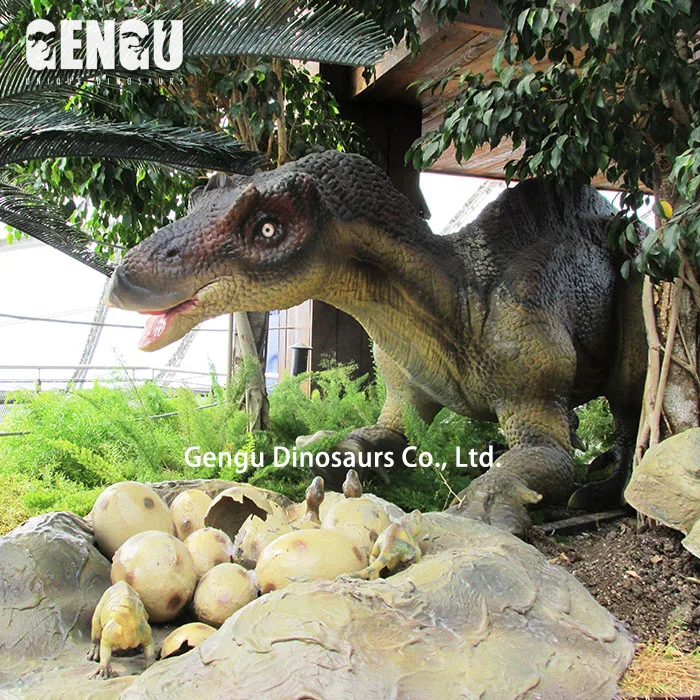 Life size dinosaurios scale models