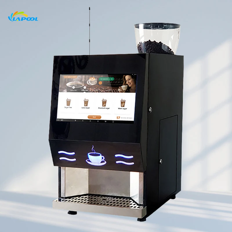 Custom Logo Professional Automatic Espresso Coffee Making Maker Machine For Sale
