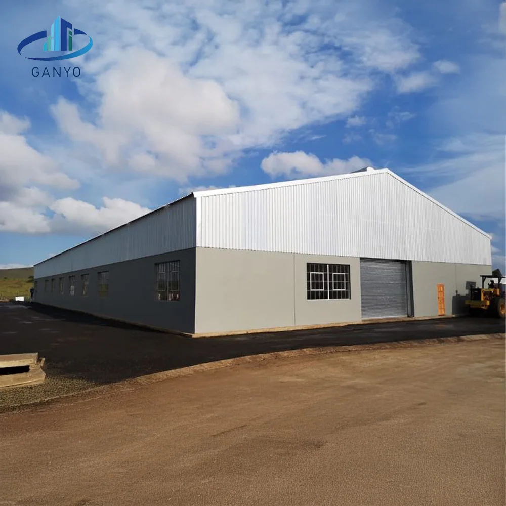 Compact Steel Building Cost with Modular Expansion for Warehouse and Industrial Use | Foshan Ganyo Steel Structure