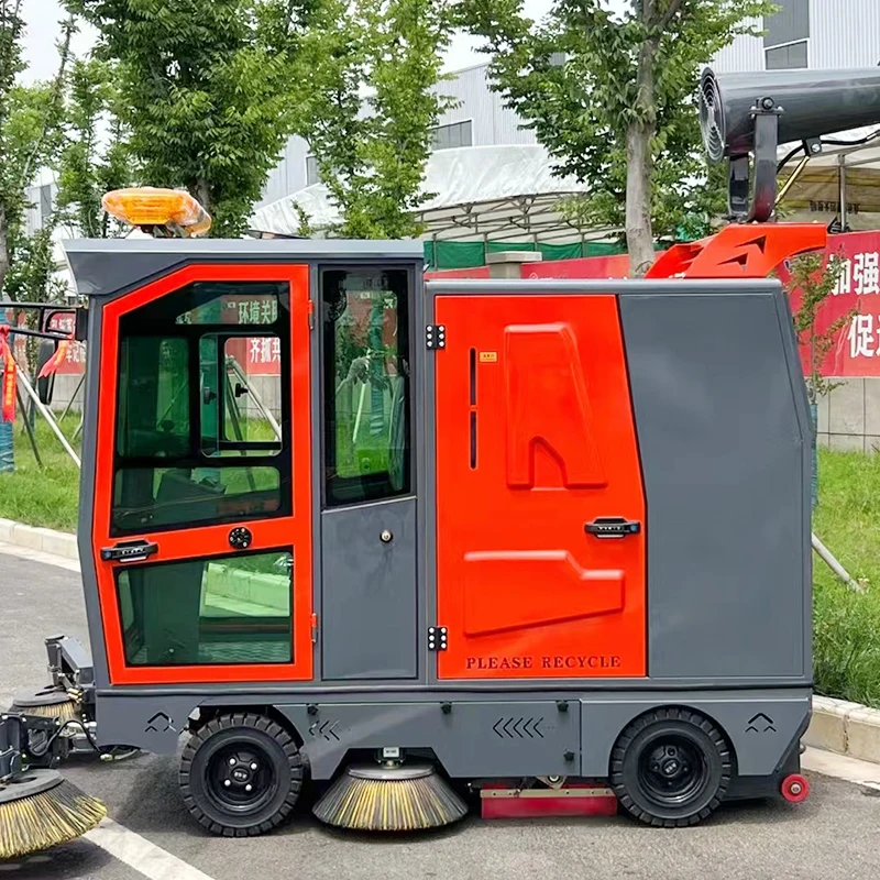 Electric road Cleaning And Sweeping Vehicle Restores The True Color Of The road Factory Direct Sales