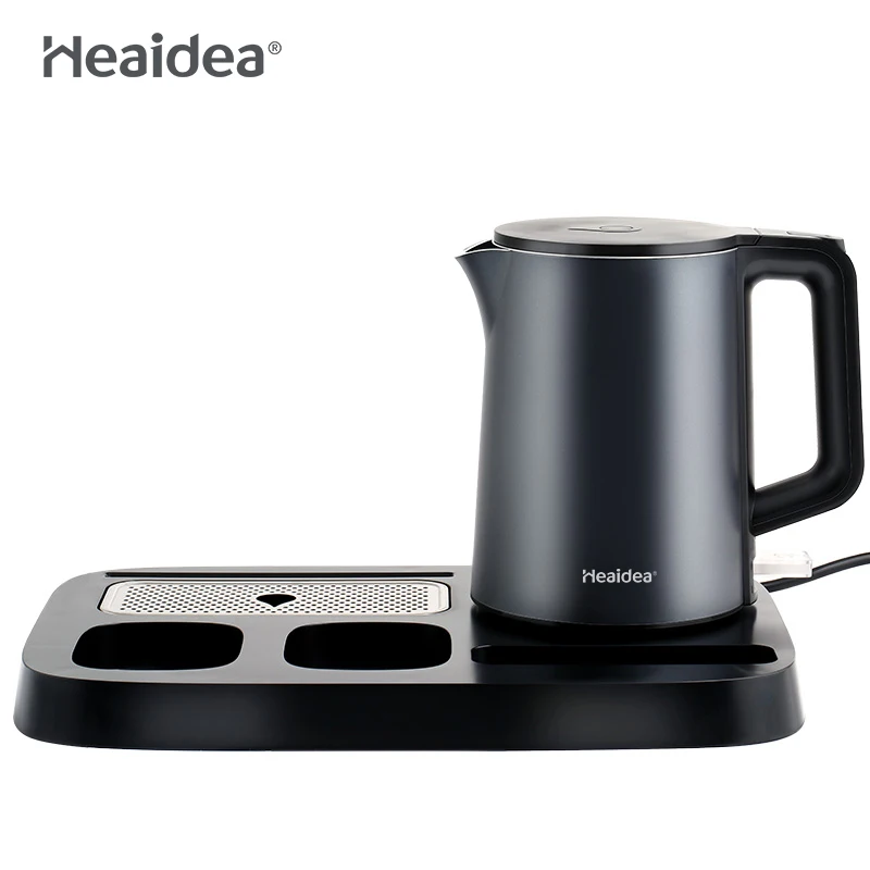 Heaidea Hotel  Resort Home Electric Kettle Chinese Tea Pot Boiling Water Tray Sets