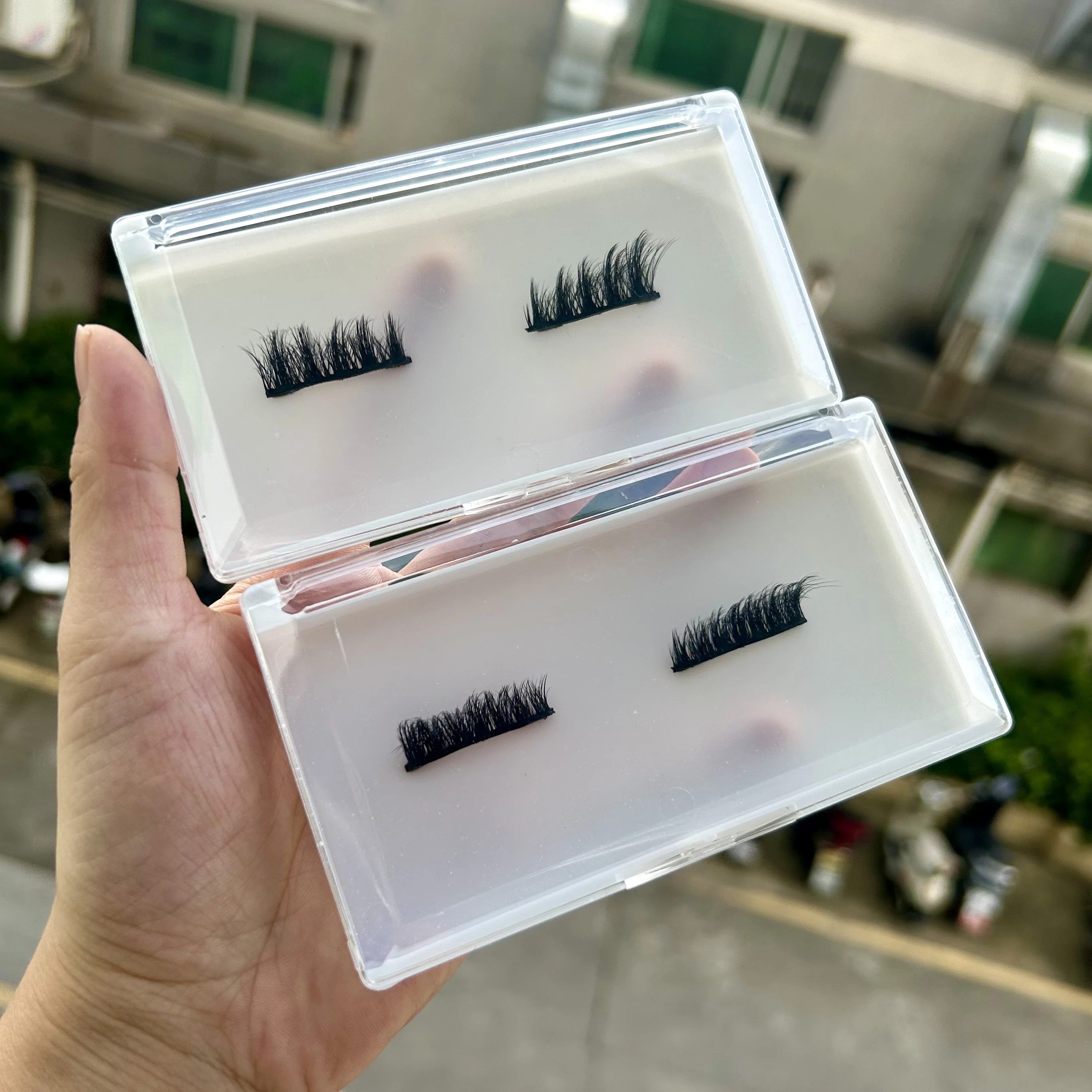 OEM Private Label Soft Magnetic eyelashes Wasado Good quality No Glue&Liner 3 Magnetic Eye Lashes 25mm 26mm 27mm Magnetwimpern