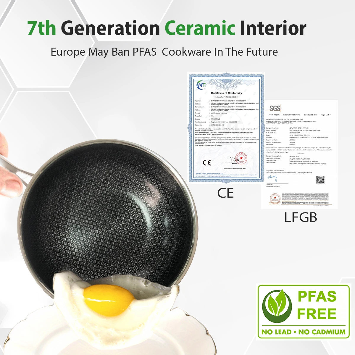 Custom Cooking Non Stick Honeycomb Wok Pan Kitchen 3ply Stainless Steel Double Ears Round Bottom Dishwasher Oven Safe Big Wok