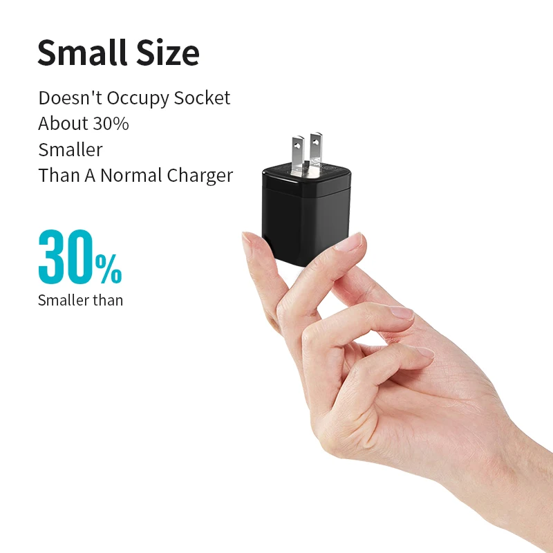PD Charger 20W PD 3.0 USB C Wall Charger Fast Charger for cell phone iphone11, 12, 13 Huawei Samsung Xiaomi