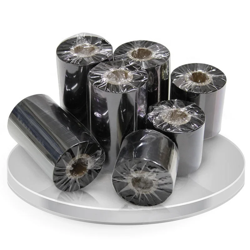 YD936 30mm*300m Customizable Sizes Textile Resin Ribbon Use For Thermal Transfer Printing On Fabric
