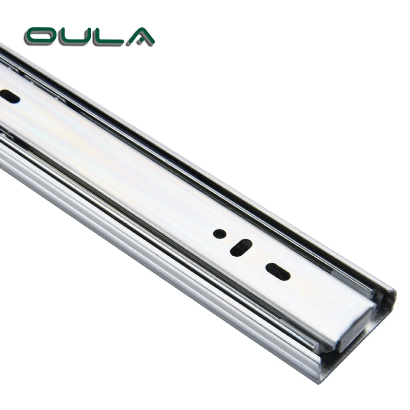 Heavy duty с доводчиком цинк Покрытие направляющих для выдвижения ящика шкафа раздвижные рейка для шкафа