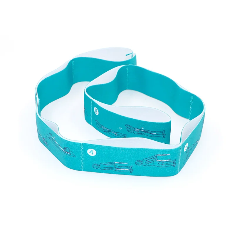 Low Moq Yoga Strap Manufacturer Different Color Resistance Strap Belt With Multi-section Digital Tension