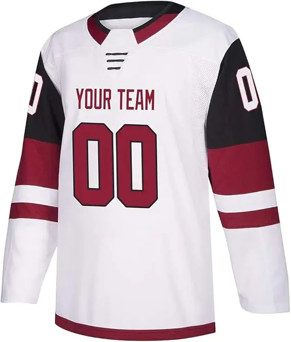Free Design Heat Transfer Printing Team Wear Best Price Men Ice Hockey Jersey Custom Hockey Team Jerseys