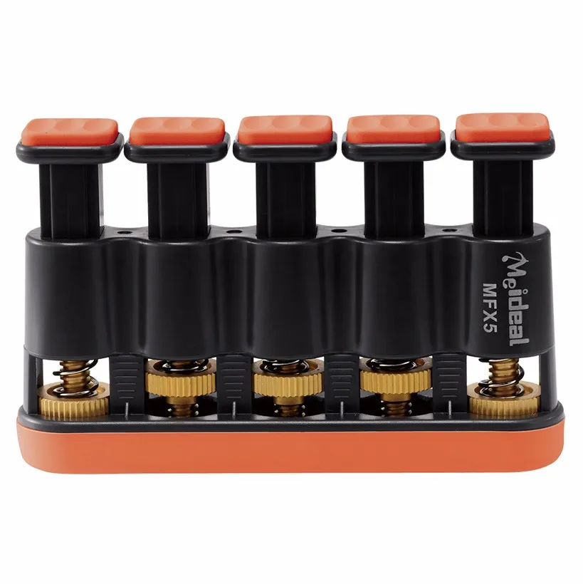 five-key span practice guitar finger trainer adjustable strength piano finger trainer