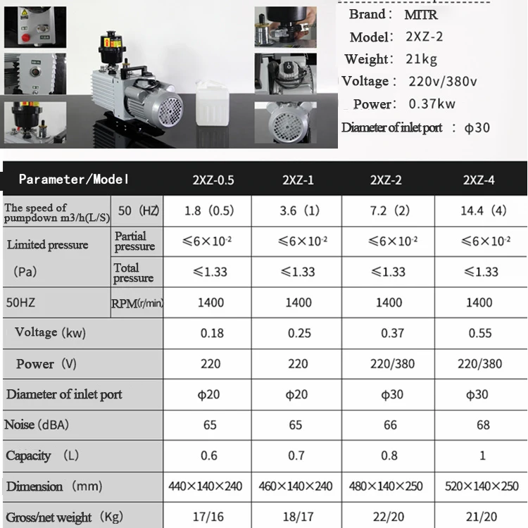 Vacuum Pump Used For Lab Research Stainless steel Vacuum Chamber Box/Inert Atmosphere GloveBox