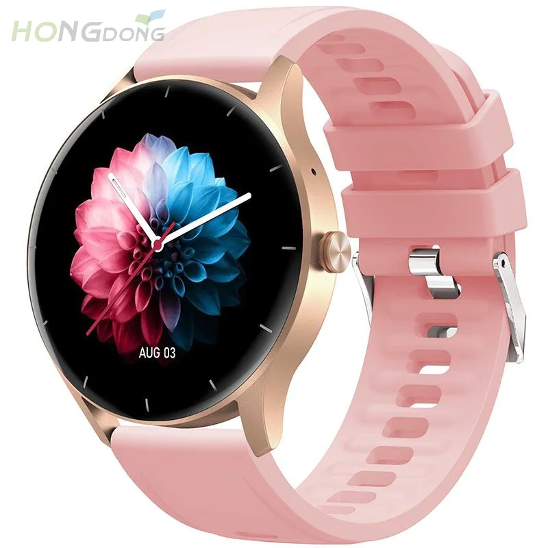 2023 Thin Stylish ZL50 1.28 Inch Touch Screen Youthful Vitality IP67 Waterproof Android Smart Watch