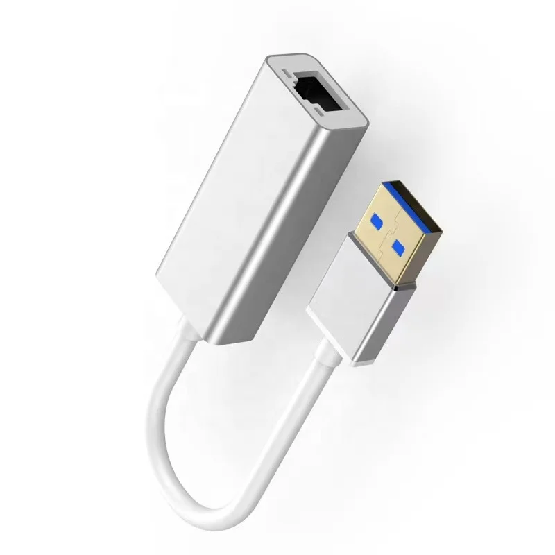 USB 3 0 алюминиевый гигабитный Ethernet-адаптер с поддержкой 10/100 / 1000 Мбит/с Ethernet для MacBook Mac Pro/Mini iMac