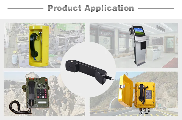 Hospital payphone handset with armoured cord metal tube