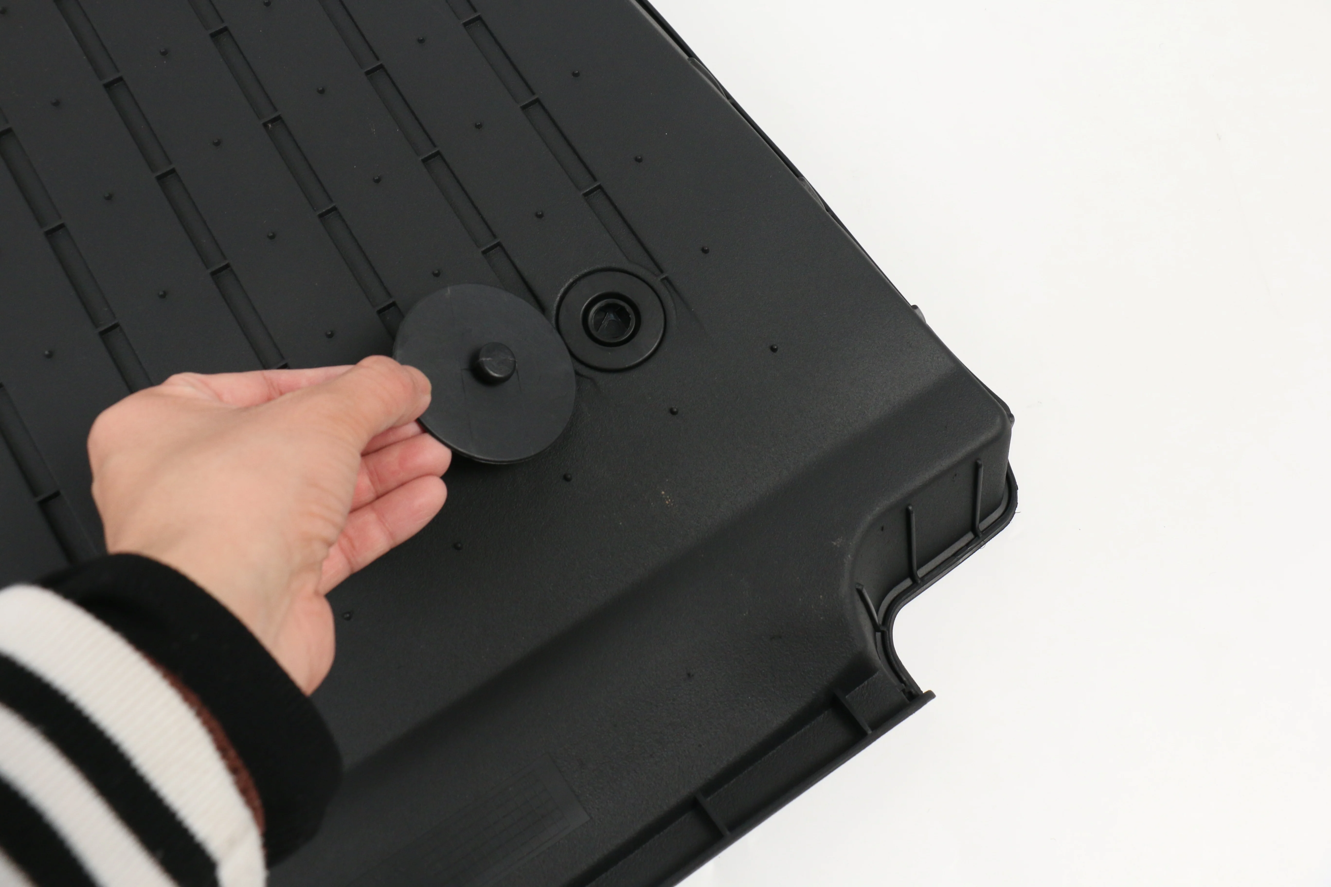 2023 New Design Car Carpet Floor Mats TPE With Velvet For Tesla Model Y Detachable double layer