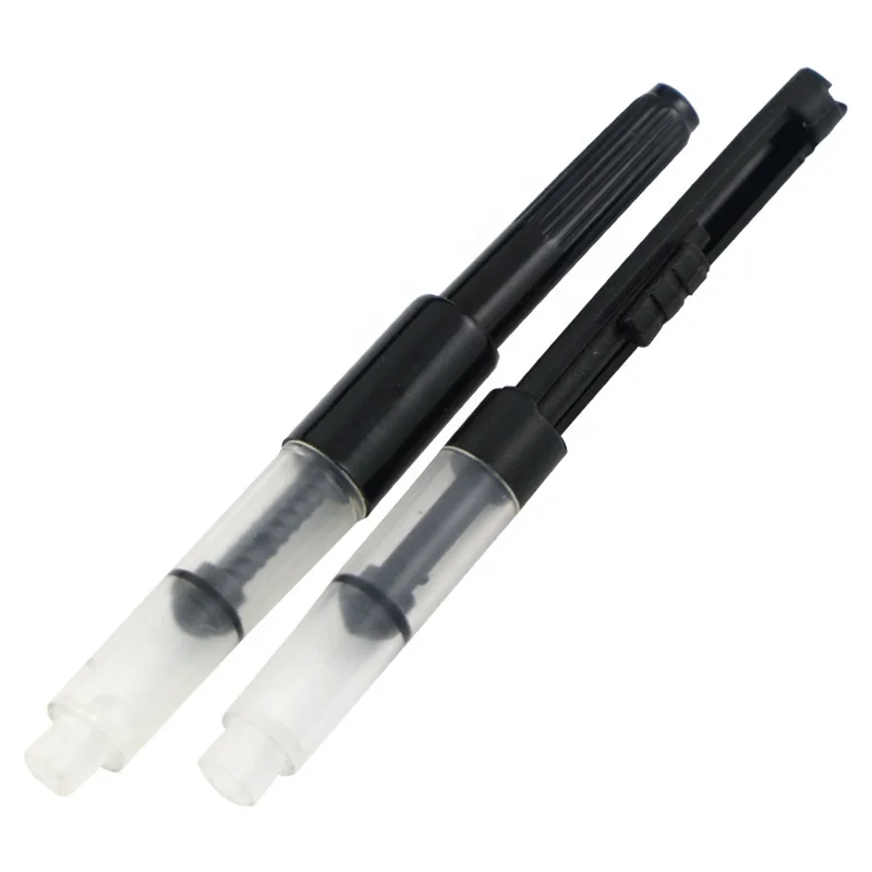 2.6/3.4 international standard Jinhao fountain pen parts high quality high voltage piston refillable ink converter promotional