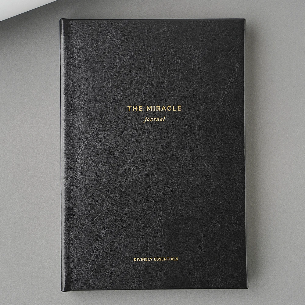 Wholesale Design Promotional Business Planner Diary Hardcover Miracle Leatherette Dairy Notebook Journal