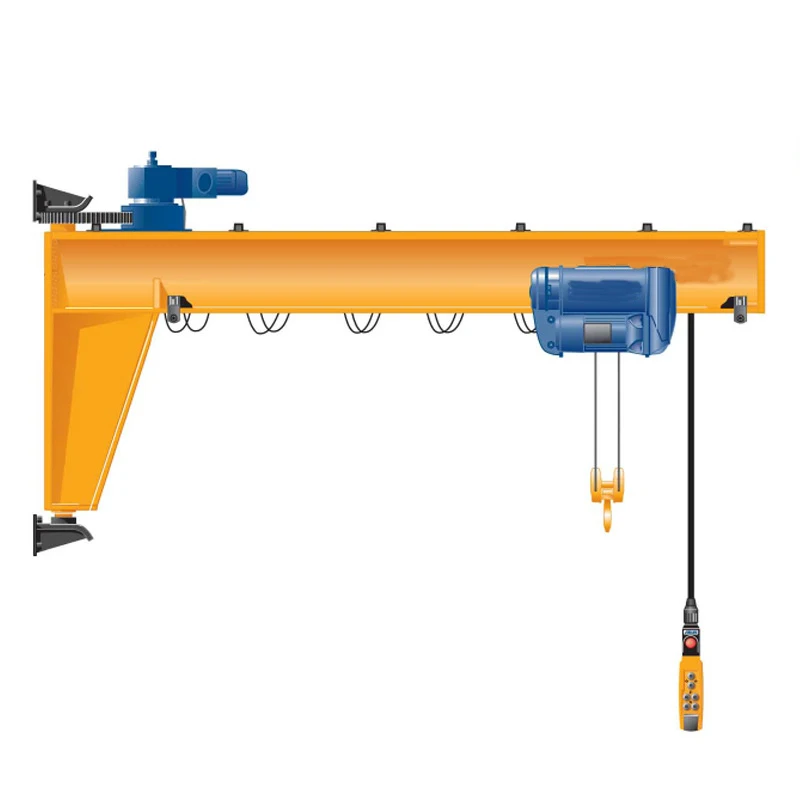 Wall Mounted JIb Crane 0.5 ton 1 ton 2 ton 3 ton 5 ton 10 ton 16 ton jimmy portable jib crane for Workshop using