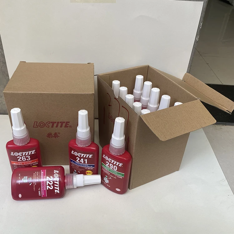 50ml loctiter 222 thread glue low strength purple anaerobic thread locking oil resistant easy to disassemble
