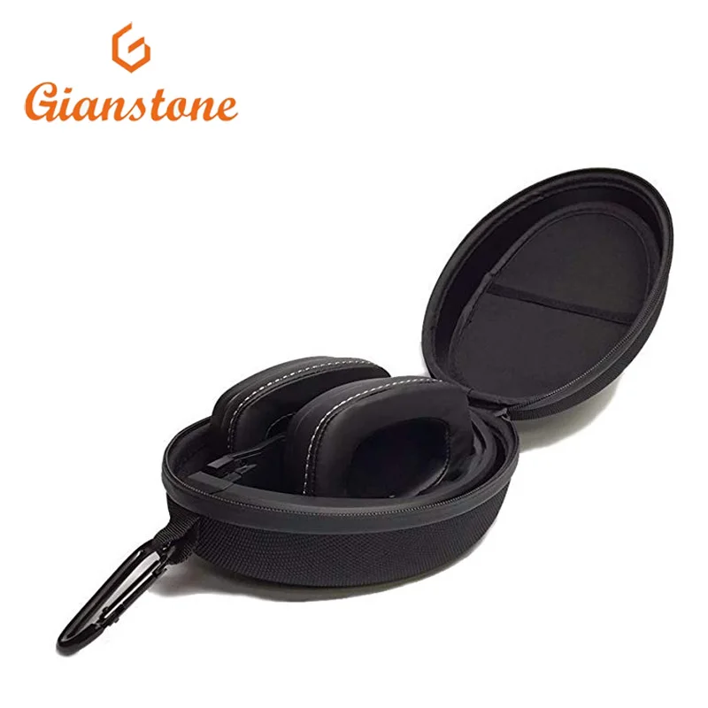Supplier Direct Sale Hard Shell Headphone Carrying Case EVA Headphone Storage Bag For Travel