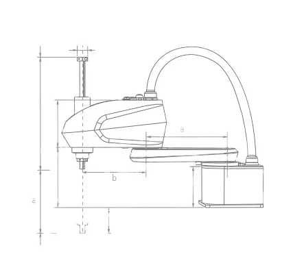low price cost scara robot articulado pick and place robot hand