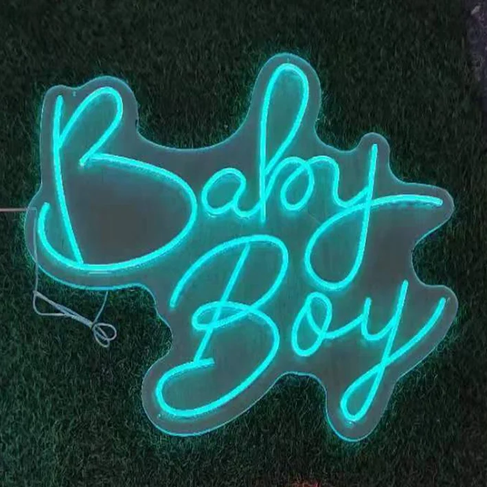 Baby Boy Factory directly sell decorative neon For sign waterproof Neon LED Strip