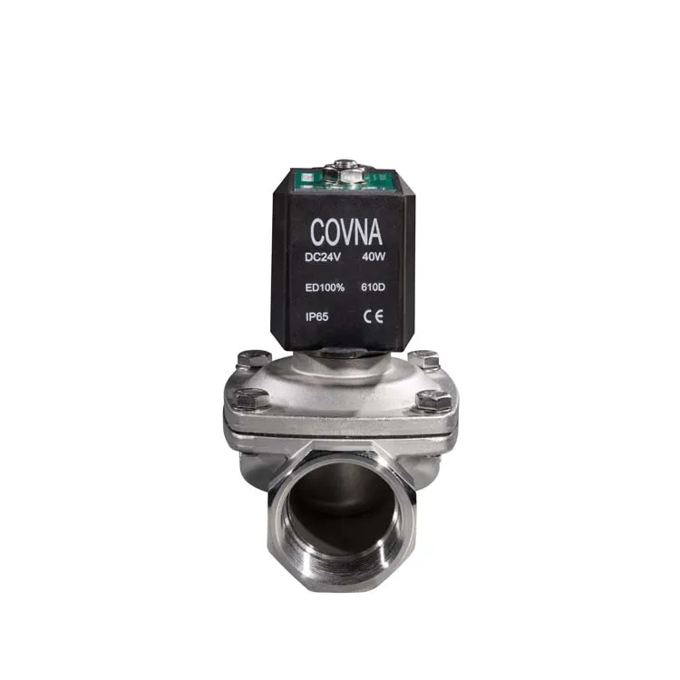 Negotiable Price Automatic 1 Inch 24 Volt DC Water Solenoid Valve