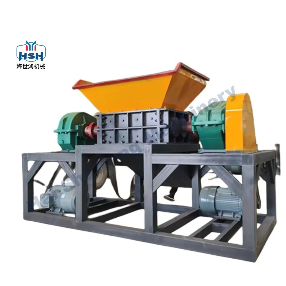 Hot Selling Tyre Shredder Plant Waste Tire Recycling Rubber Crusher/Shredder