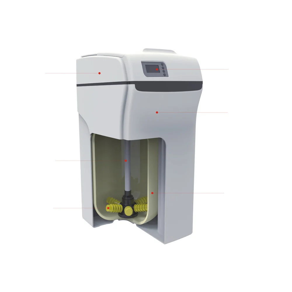 Automatic control hard water filter softner treatment system