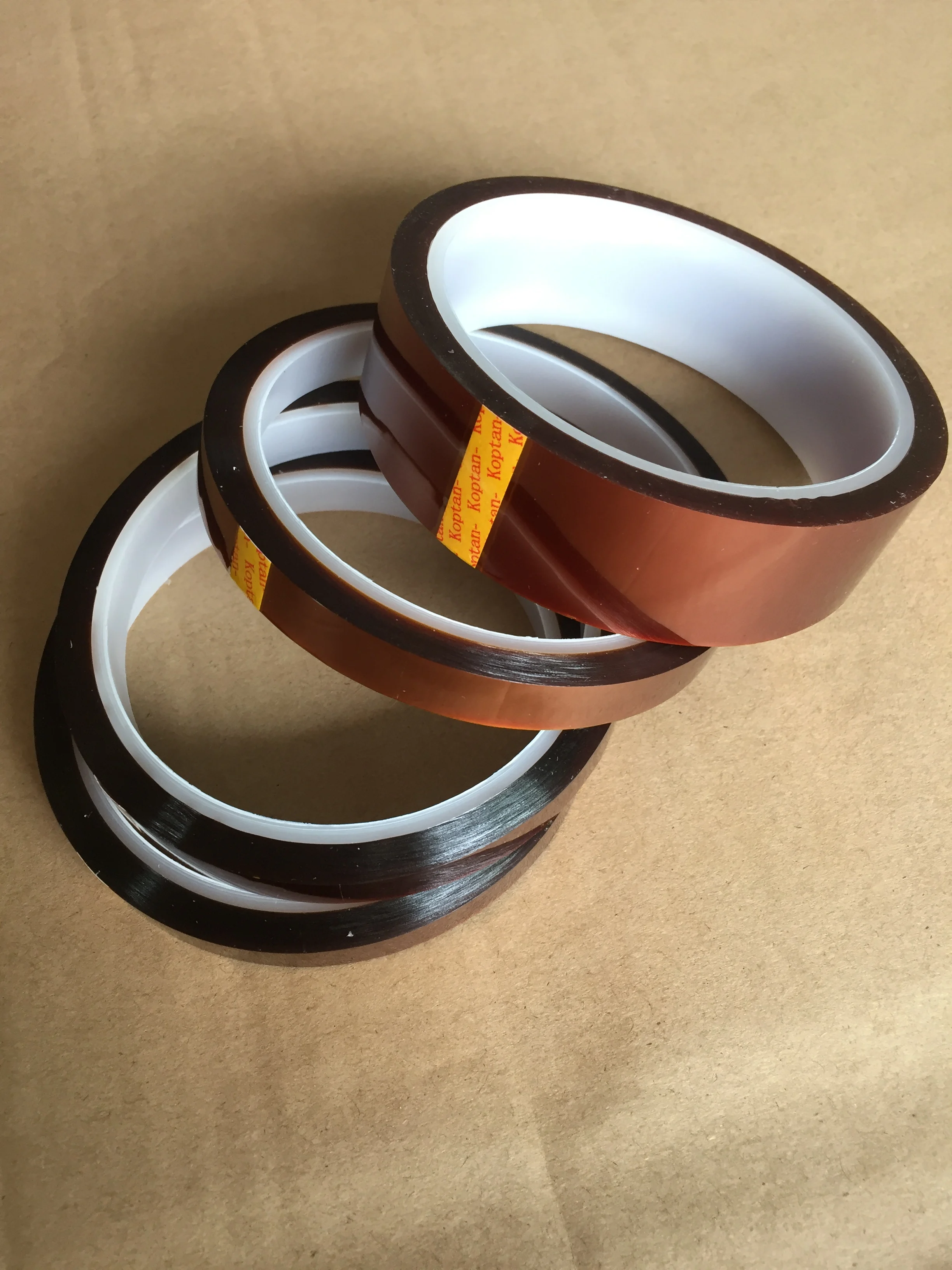 Customized Size Extreme Strength Masking Tape ESD Polyimide Tape Self Adhesive Tape