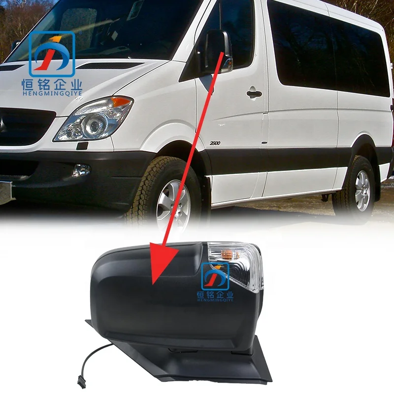 Car Accessories W906 Outside Rearview Mirror Assy for benz Sprinter W906 0018100019