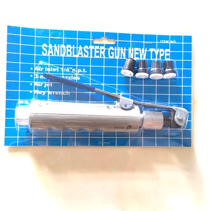 Air sandblaster gun kit for 5gallon blasting tank