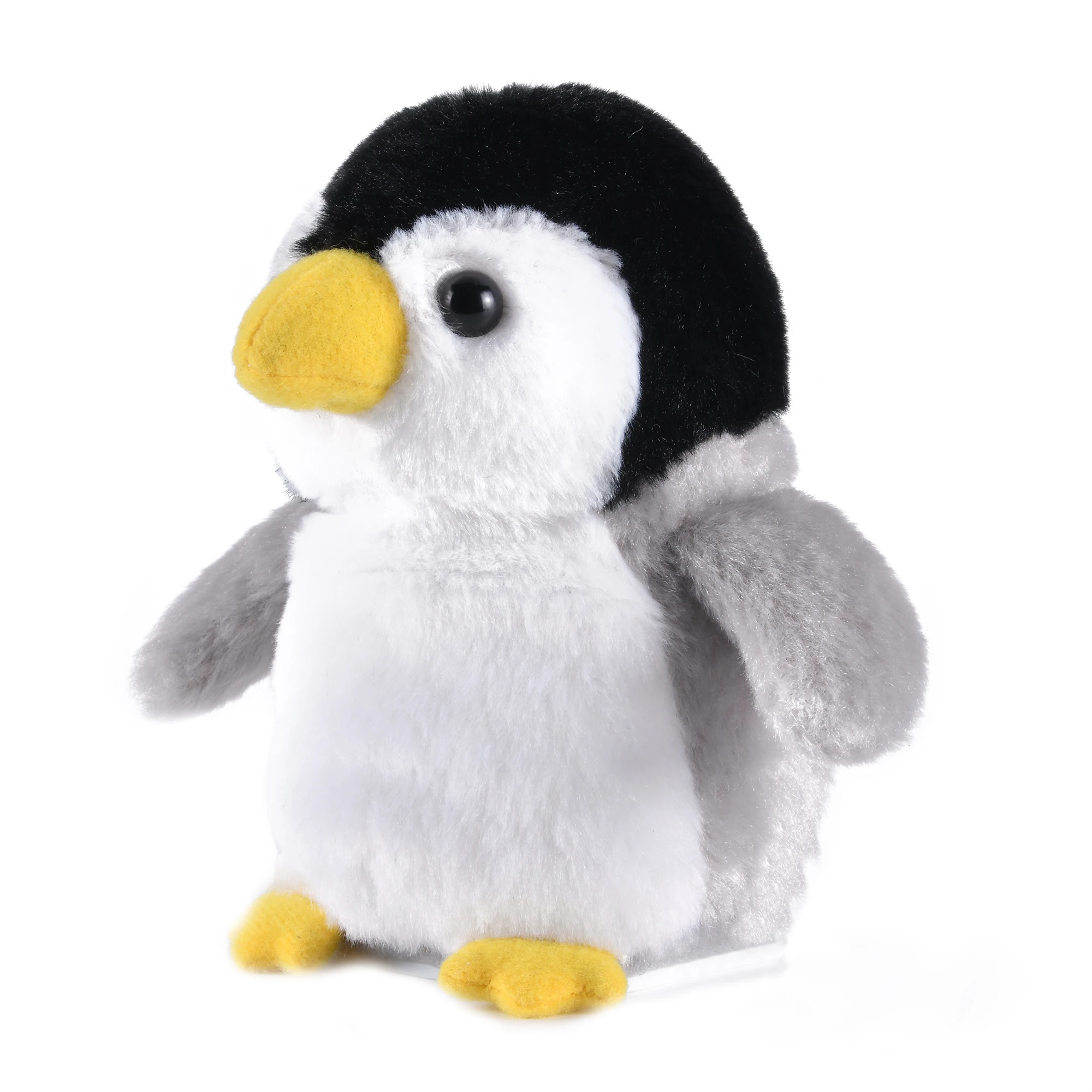 Small Adorable Penguin Plush Toy Kids Cartoon Soft Stuffed Toy Talking Nodding Electronic Animal Toys