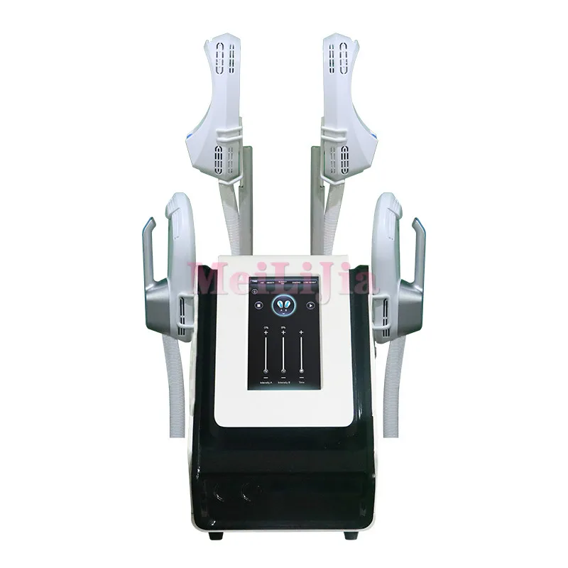 2021 Новое поступление, совмещенный дальний/RF FEM 4 аппликаторы с RF EMS Nova EMS RF все 4 ручки скульптуры работают одновременно OEM ODM ручная пресс-форма