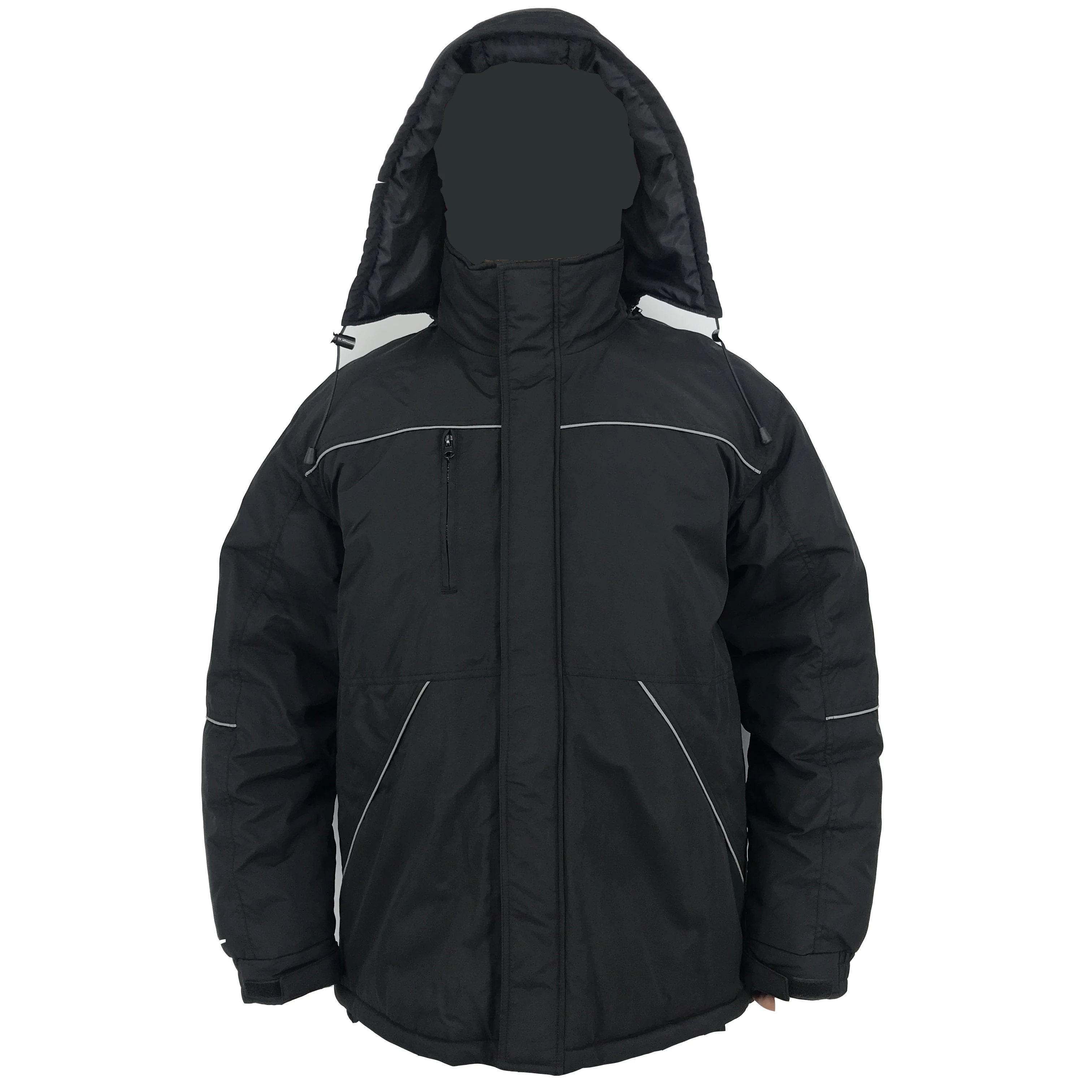  Рабочая куртка из полиэстера/Мужская с полиуретановым покрытием