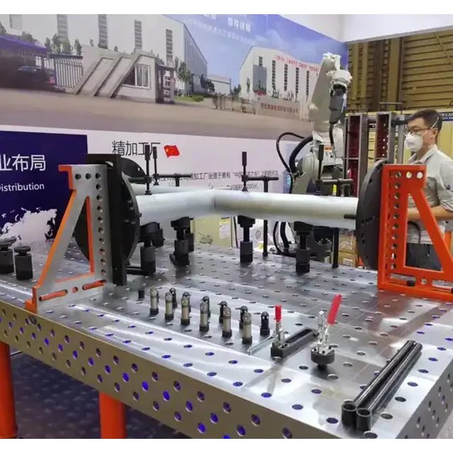 Hydraulic Scissor Lifting Platform Cast Iron 3d Welding Table Kovosu Welding Table Kovosu Welding Table