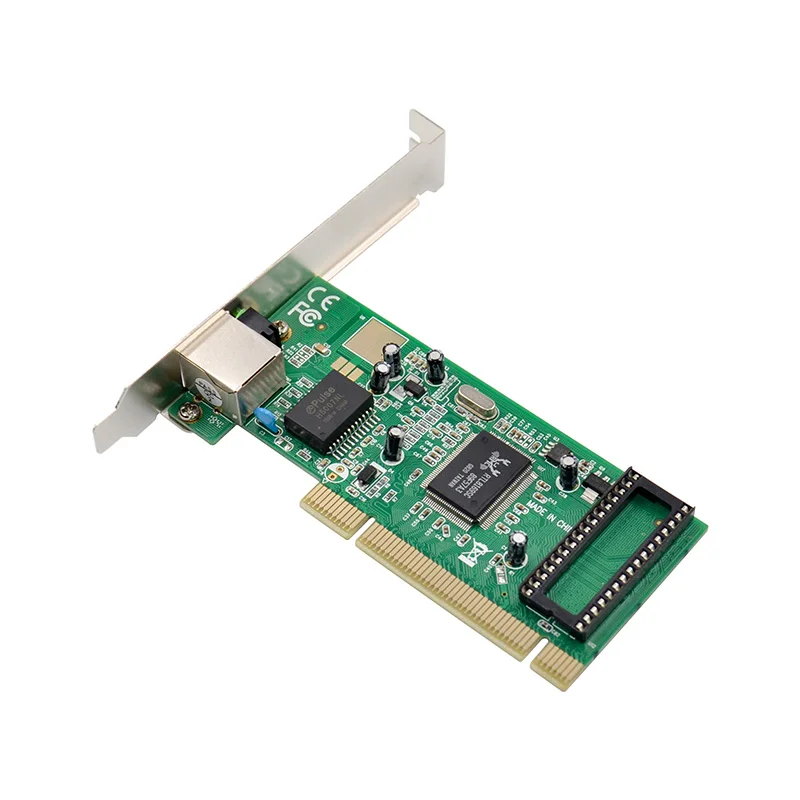 High Quality Factory Sale RTL 8169SC Chipset 1RJ45 Port 1G PCI Interface Network Card