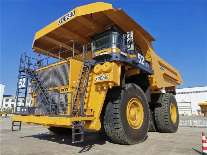 23 тонны Электрический привод жесткий самосвал XDE240 карьерный для продажи