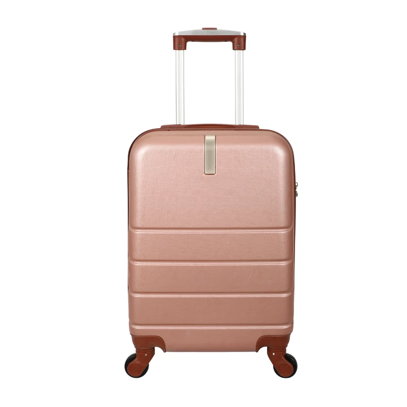 OEM Customized Logo Suitcase ABS Carry On Travel Trolley Bags Luggage Sets With 360 Rolling Spinner Wheels For Business Outdoor