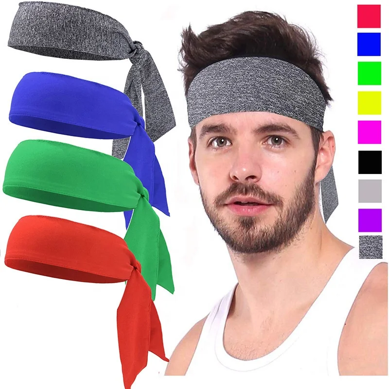 Cycling Custom Sports Absorbent Yoga Head Band Elastic Sporting Fitted Headband Yoga Hair Bands Head Bands