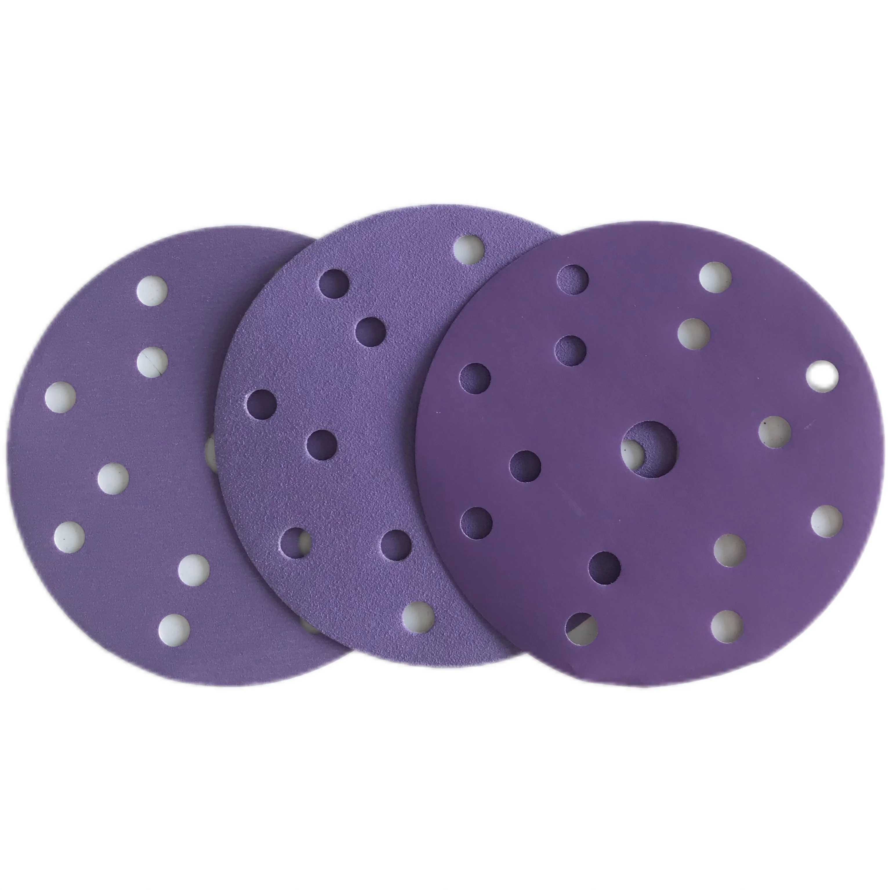 3m abrasive disc sanding paper sands ceramic 150mm sandpaper purple for metal factory