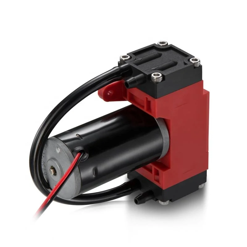 Fluidsmart Low Noise Oilless 4L/min Flow Mini Vacuum Pump -88Kpa Negative Pressure Micro Air Pump 12v DC Micro Diaphragm Pump